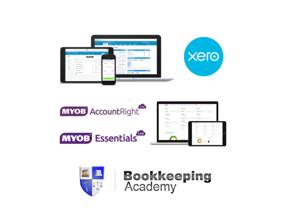 Myob Xero Dual Certificate Short Courses Quickbooks Reckon Sage One Industry Accredited Bookkeeping Career Academy Xero Myob Quickbooks